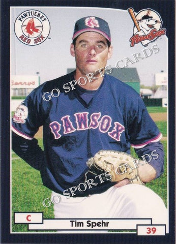 2000 Pawtucket Red Sox Tim Spehr