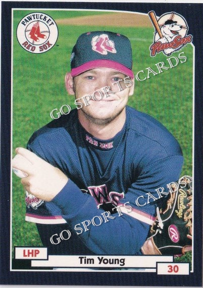 2000 Pawtucket Red Sox Tim Young