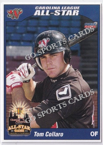 2005 California Carolina League All Star Game Tom Collaro