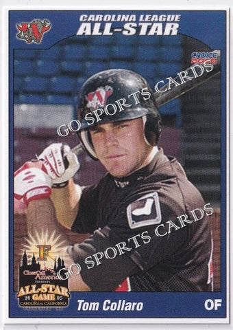 2005 California Carolina League All Star Game Tom Collaro