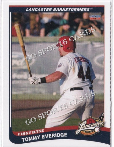 2012 Lancaster Barnstormers Perforated Tommy Everidge