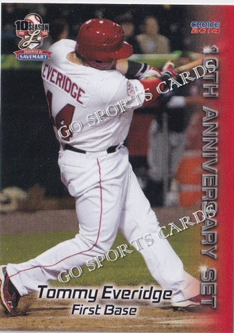 2014 Lancaster Barnstormers 10th Anniversary Tommy Everidge