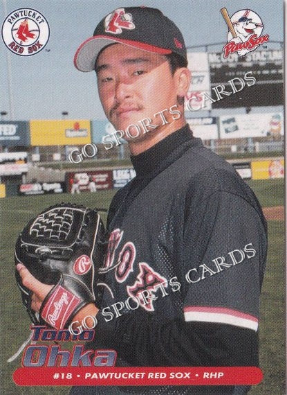 2001 Pawtucket Red Sox Tomo Ohka