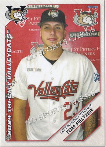 2024 Tri City ValleyCats Tom Peltier