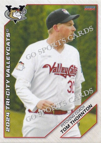 2024 Tri City ValleyCats Tom Thornton