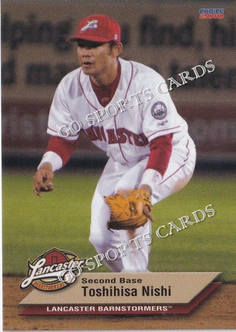 2010 Lancaster Barnstormers Toshihisa Nishi