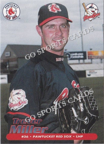 2001 Pawtucket Red Sox Trever Milller