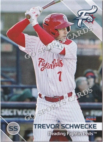 2024 Reading Fightin Phils 2nd Trevor Schwecke