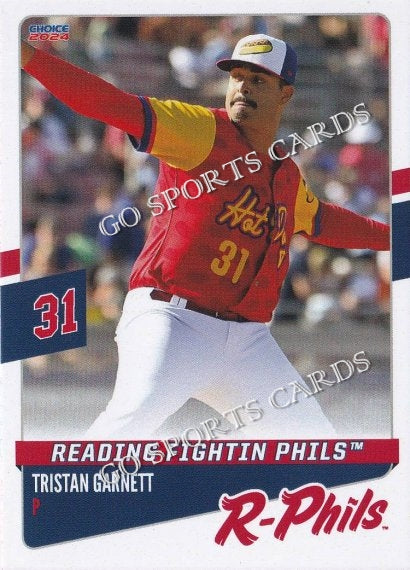 2024 Reading Fightin Phils Tristan Garnett