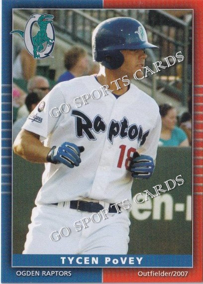 2007 Ogden Raptors Tycen PoVey