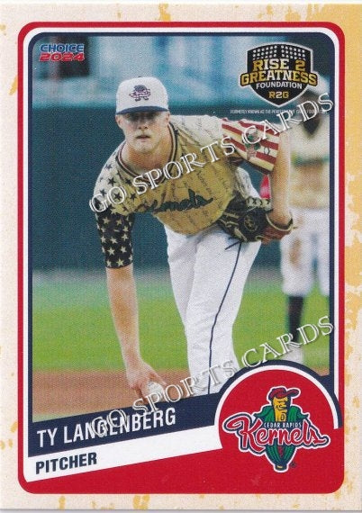 2024 Cedar Rapids Kernels Update Ty Langenberg