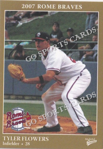 2007 Rome Braves Tyler Flowers