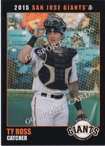 2015 San Jose Giants Ty Ross