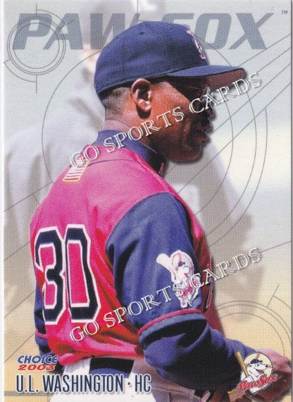 2003 Pawtucket Red Sox UL Washington