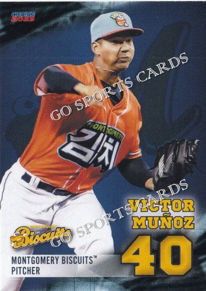 2023 Montgomery Biscuits Victor Munoz