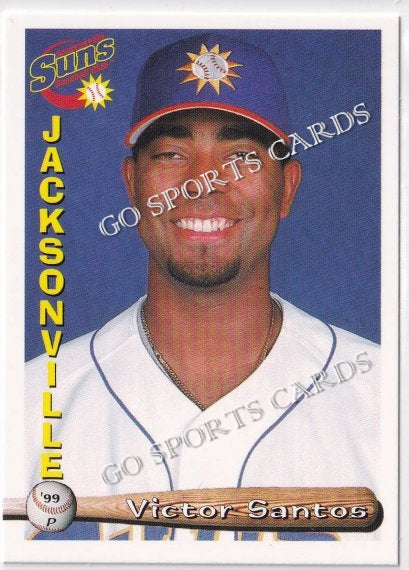 1999 Jacksonville Suns Victor Santos