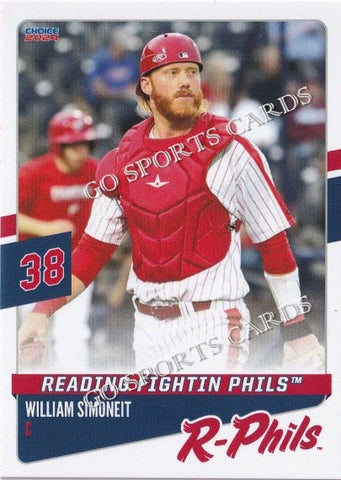 2024 Reading Fightin Phils William Simoneit