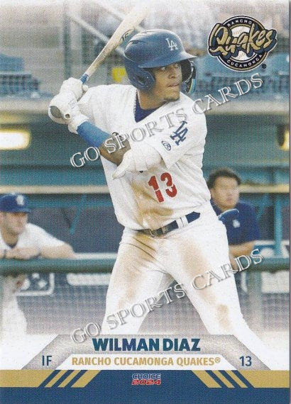 2024 Rancho Cucamonga Quakes Wilman Diaz