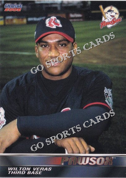 2002 Pawtucket Red Sox Wilton Veras