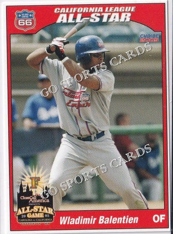 2005 California Carolina League All Star Game Wladimir Balentien