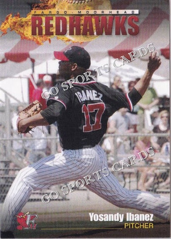 2009 Fargo Moorhead RedHawks Yosandy Ibanez