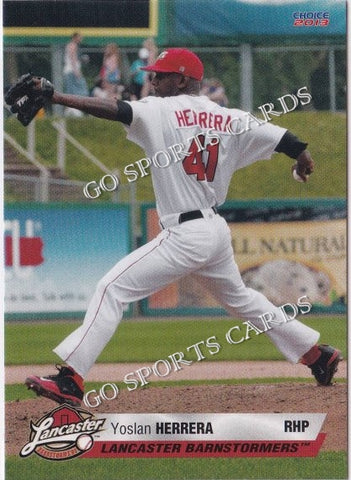 2013 Lancaster Barnstormers Yoslan Herrera