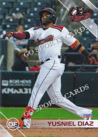 2024 Sacramento River Cats Yusniel Diaz