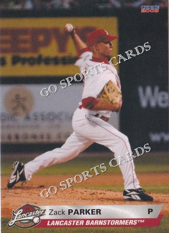 2008 Lancaster Barnstormers Zack Parker