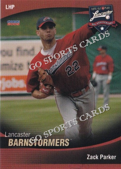 2009 Lancaster Barnstormers Zack Parker