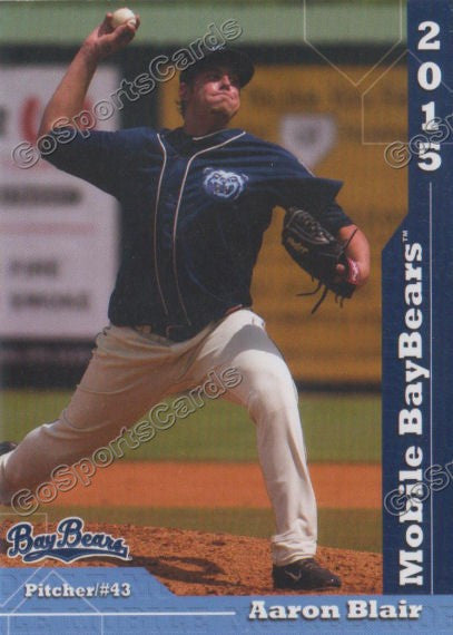 2015 Mobile BayBears Aaron Blair