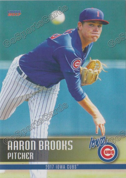 2017 Iowa Cubs Aaron Brooks