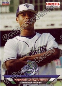 2006 Vermont Lake Monsters Aaron Jackson