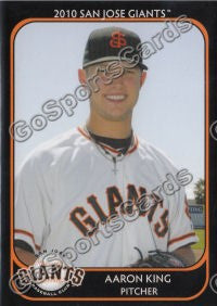 2010 San Jose Giants Aaron King