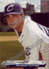 2009 Columbus Clippers Aaron Laffey