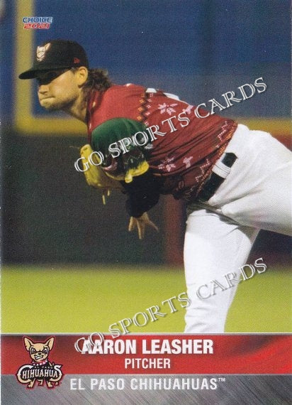 2021 El Paso Chihuahuas Aaron Leasher