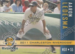 2011 Charleston RiverDogs Aaron Ledesma