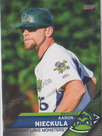 2017 Vermont Lake Monsters Aaron Nieckula