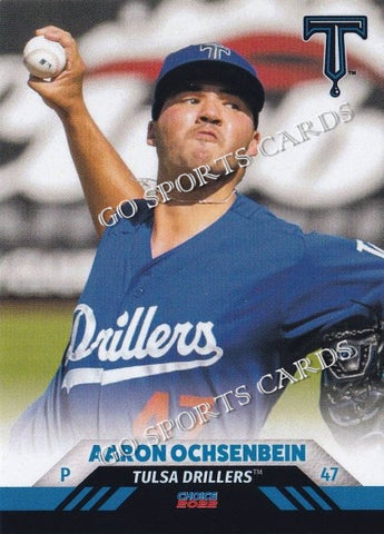 2022 Tulsa Drillers Aaron Ochsenbein