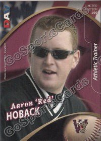 2009 Wisconsin Timber Rattlers DAV Aaron Red Hoback