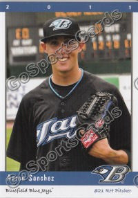 2011 Bluefield Blue Jays Aaron Sanchez