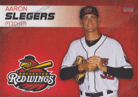 2018 Rochester Red Wings Aaron Slegers