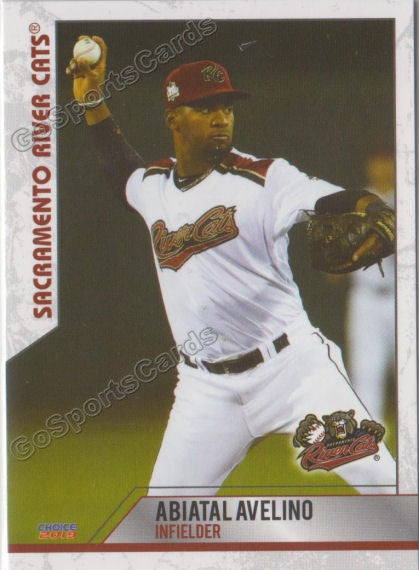 2019 Sacramento River Cats Abiatal Avelino