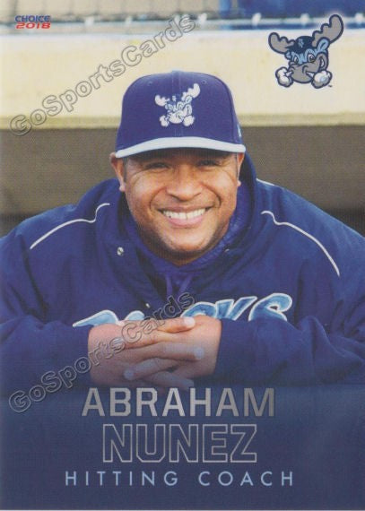 2018 Wilmington Blue Rocks Abraham Nunez