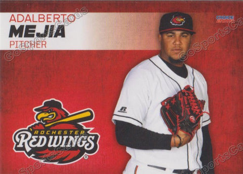 2018 Rochester Red Wings Adalberto Mejia