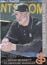 2009 San Jose Giants Adam Bennett