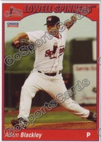 2005 Lowell Spinners Adam Blackley