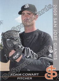 2009 San Jose Giants Adam Cowart