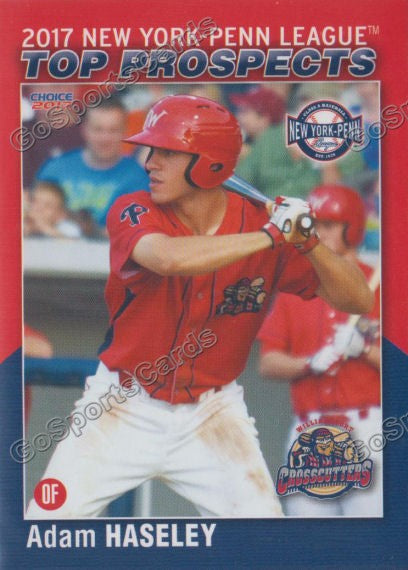 2017 New York Penn League Top Prospect Adam Haseley