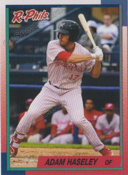 2019 Reading Fightin Phils Adam Haseley