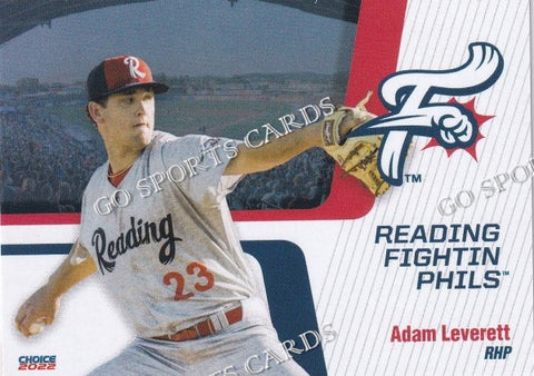 2022 Reading Fightin Phils 1st Adam Leverett